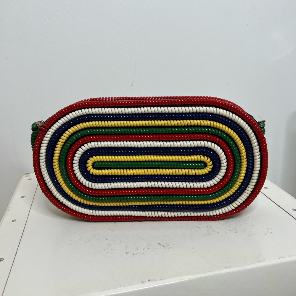 SOLD Vintage telephone cord 1950’s clutch.